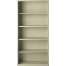 Lorell LLR 41290 Fortress Series Bookcases - 34.5 X 13 X 72 - 6 X Shel