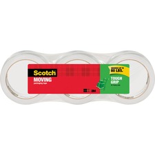 3m MMM 3500403 Scotch Tough Grip Moving Packaging Tape - 43.70 Yd Leng