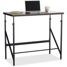 Safco SAF 1957WL Safco Laminate Tabletop Standing-height Desk - Melami