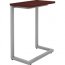 Lorell LLR 86927 Guest Area Cantilever Table - Mahogany Rectangle Top 