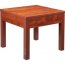 Lorell LLR 61624 Occasional Corner Table - Square Top - Square Leg Bas