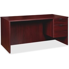 Lorell LLR PD3066QRMY Prominence 2.0 Mahogany Laminate Boxfile Right-p