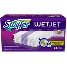 Procter PGC 08443CT Swiffer Wetjet Mopping Pad Refill - 10 Length - Co