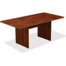 Lorell LLR 34376 Chateau Conference Table - 0.1 Edge, 1.5 Top, 72 X 36