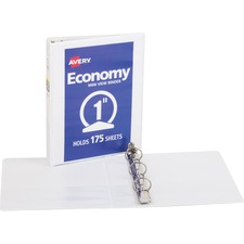 Avery AVE 05806BD Averyreg; Economy View Binder - 1 Binder Capacity - 