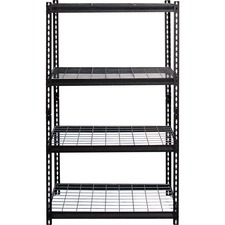 Lorell LLR 99928 Wire Deck Shelving - 60 Height X 36 Width X 18 Depth 