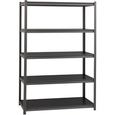 Lorell LLR 59702 3,200 Lb Capacity Riveted Steel Shelving - 72 Height 