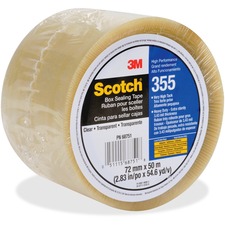 3m MMM 35572X50CL Scotch Box-sealing Tape 355 - 54.68 Yd Length X 2.83