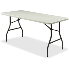 Lorell LLR 12347 Ultra-lite Folding Table - Powder Coated Base X 72 Ta