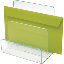 Lorell LLR 80659 Acrylic Mini File Sorter - Desktop - Durable, Lightwe