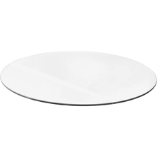 Floortex FLR 124848RG Cleartex Round Glaciermat Glass Chairmat - Home,