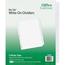 Avery AVE 24846 Averyreg; Office Essentialsreg; Big Tab(tm) Write-on T