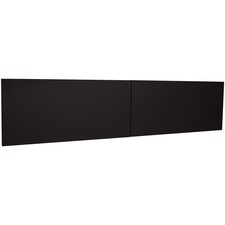 Lorell LLR 79173 Door Kit - 72 Width - Steel - Black