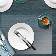 Floortex FLR FPDE12184RA4 Desktex Place Mats - Set Of 4 - Dining - 12 