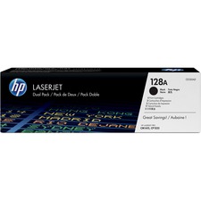 Original Hp CE320AD Hp 128a () Toner Cartridge - Dual Pack - Laser - 2