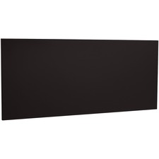 Lorell LLR 79177 Door Kit - 48 Width - Steel - Black