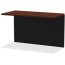 Lorell LLR 79165 Walnut Laminate Commercial Steel Desk Series - 48 X 2