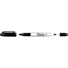 Newell SAN 32001 Sharpie Twin Tip Permanent Marker - Fine, Ultra Fine 