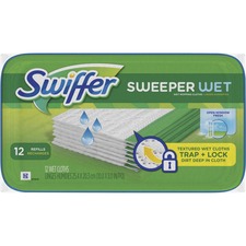 Procter PGC 95531 Swiffer Sweeper Wet Mop Refills - White