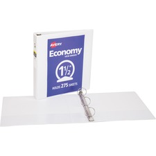 Avery AVE 05726BD Averyreg; Economy View Binder - 1 12 Binder Capacity