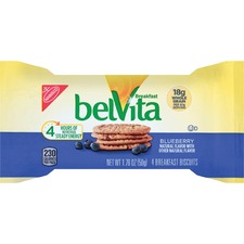 Mondelez MDZ 02908 Belvita Breakfast Biscuits - Individually Wrapped, 