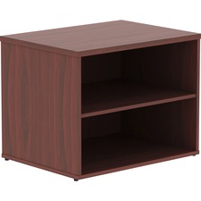 Lorell LLR 16214 Relevance Series Mahogany Laminate Office Furniture C