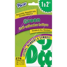 Pacon PAC 51661 Pacon Reusable Self-adhesive Letters - (uppercase Lett