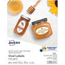 Avery AVE 8216 Averyreg; Multipurpose Label - Permanent Adhesive - Ova