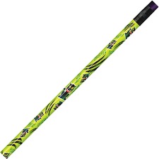 Moon MPD 52012B Halloween Themed Pencils - 2 Lead - Assorted Barrel - 