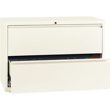 Lorell LLR 22955 42 Lateral File - 2-drawer - 42 X 18 X 28 - 2 X Drawe