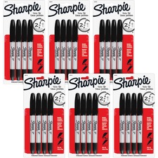 Newell SAN 32175PPBG Sharpie Twin Tip Markers - Fine, Ultra Fine Marke