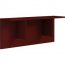 Lorell LLR PMC4814MY Prominence 2.0 Mahogany Laminate Reception Counte