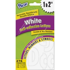 Pacon PAC 51664 Pacon Reusable Self-adhesive Letters - (uppercase Lett