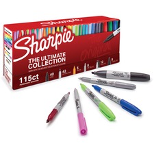 Newell SAN 1983255 Sharpie Ultimate Collection Permanent Markers - Fin