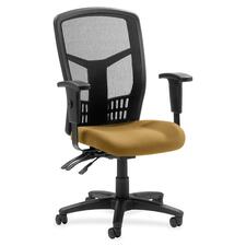 Lorell LLR 52768 Ergomesh Series Executive Mesh Back Chair - Canyon Nu