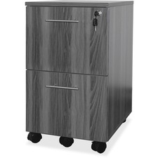 Safco MLN MNFFLGS Mayline Gray Laminate Filefile Mobile Pedestal File 