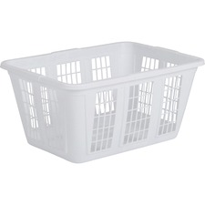 Newell RCP 296585WHICT Rubbermaid Plastic Laundry Basket - For Laundry