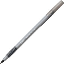 Bic BIC GSFG11BK Fine Point Round Stic Pens - Fine Pen Point - Black -