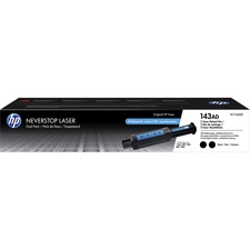 Original Hp HEW W1143AD Hp 143ad Toner Cartridge - Dual Pack - Black -