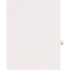 Avery AVE 82507 Averyreg; Side Tab Individual Legal Dividers - 25 X Di