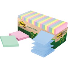 3m MMM R330RP18CP Post-itreg; Greener Adhesive Note - 3 X 3 - Square -