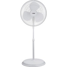 Lorell LLR 00074 Pedestal Fan - 16 Diameter - 3 Speed - Oscillating, T