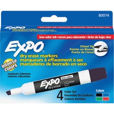 Newell SAN 80074 Expo Large Barrel Dry-erase Markers - Bold Marker Poi