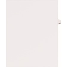 Avery AVE 82449 Averyreg; Side Tab Individual Legal Dividers - 25 X Di