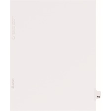 Avery AVE 82389 Averyreg; Side Tab Individual Legal Dividers - 25 X Di