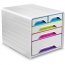 Cep CEP 1072130921 Gloss Desktop Drawer Storage Unit - 5 Drawer(s) - 1