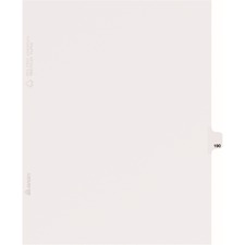 Avery AVE 82406 Averyreg; Side Tab Individual Legal Dividers - 25 X Di