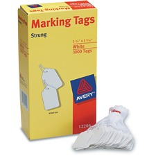 Avery AVE 12204 Averyreg; White Marking Tags - 1.75 Length X 1.09 Widt