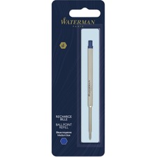 Newell WAT S0944490 Waterman Ballpoint Pen Refill - Medium Point - Blu