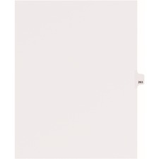 Avery AVE 82479 Averyreg; Side Tab Individual Legal Dividers - 25 X Di